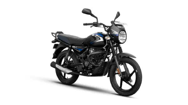 Bajaj CT 125X Ebony Black with Blue decals